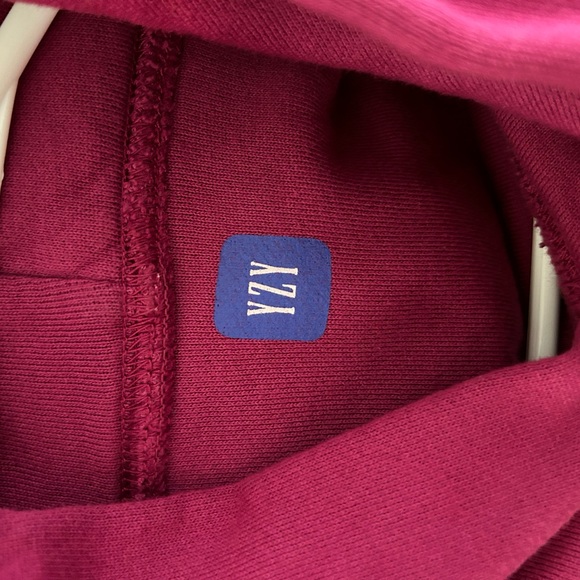 Men’s Medium GAP x YEEZY Double Layered Purple Perfect Hoodie - Picture 3 of 5